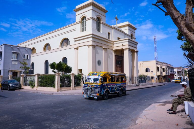 Street scene in Dakar, Senegal